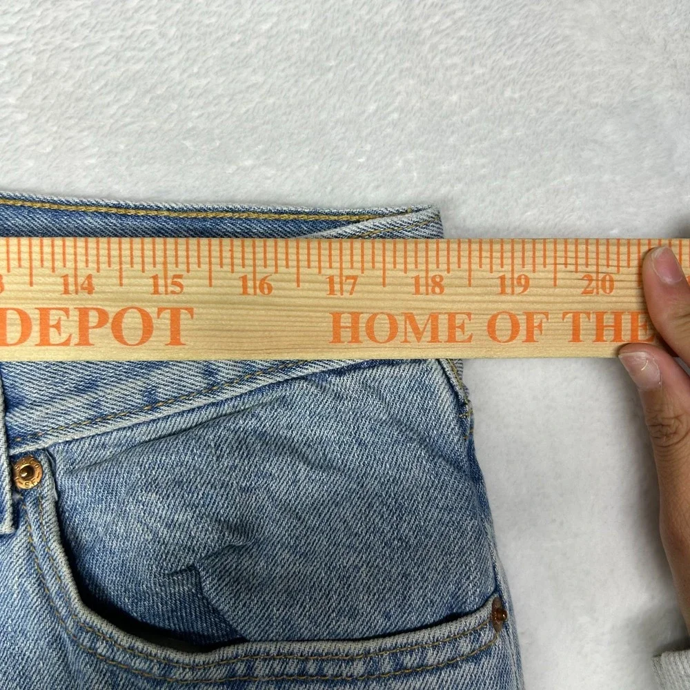 Levi's 505 Regular‎ Fit Jeans Men's Blue Denim Pockets Mid Rise Straight - 36X28